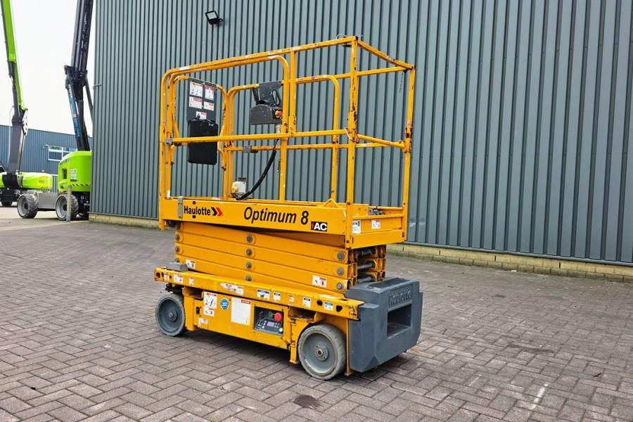 Haulotte Optimum 8 Electric, 7.77m Working Height, 230kg Ca