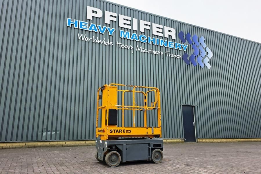 Haulotte Star 6 Electric, Non Marking Tyres, 5.8m Working H