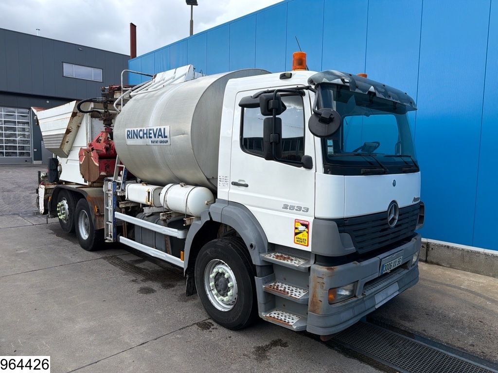 Mercedes Atego 2533 6x2, PTO, Maxilift, asphalt sprayer