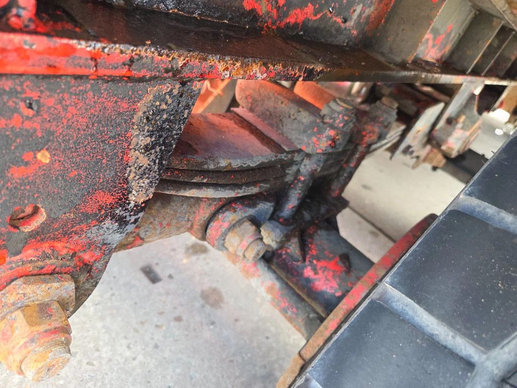 Kaiser 4 as bladgeveerd hydr rampen en verbreders 40 ton totaal