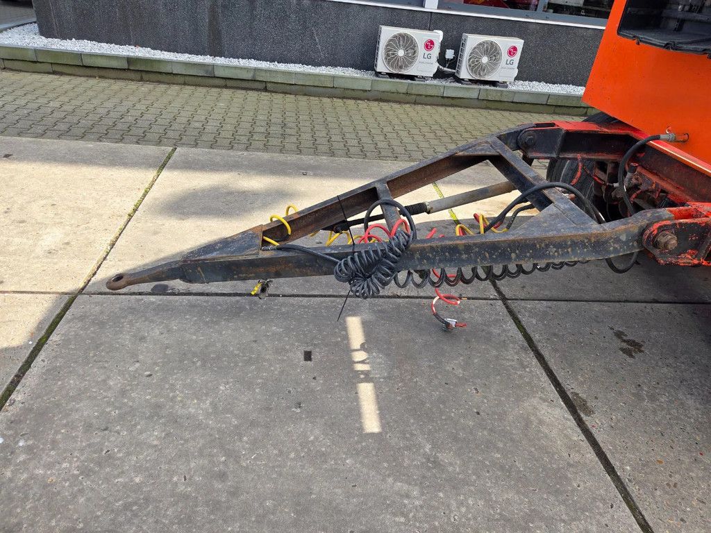 Kaiser 4 as bladgeveerd hydr rampen en verbreders 40 ton totaal