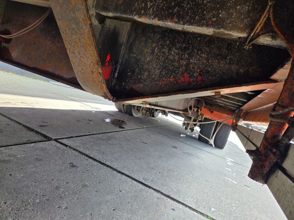 Kaiser 4 as bladgeveerd hydr rampen en verbreders 40 ton totaal