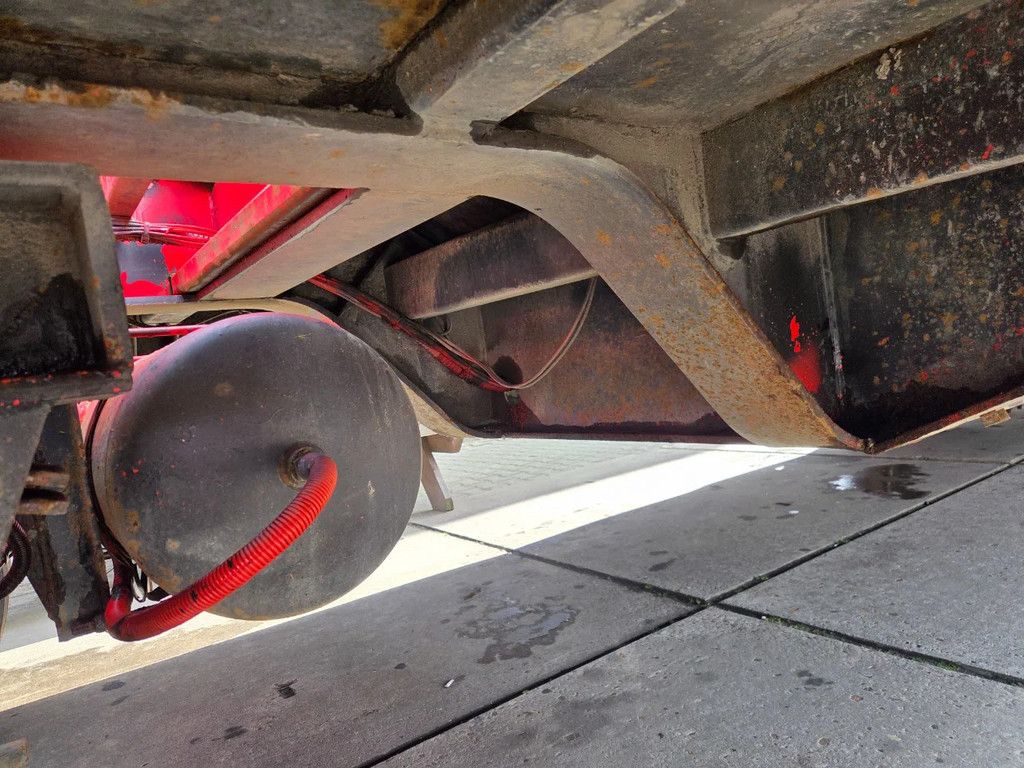 Kaiser 4 as bladgeveerd hydr rampen en verbreders 40 ton totaal