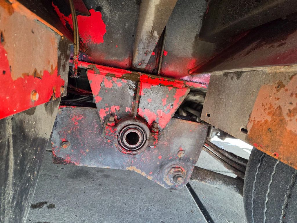 Kaiser 4 as bladgeveerd hydr rampen en verbreders 40 ton totaal