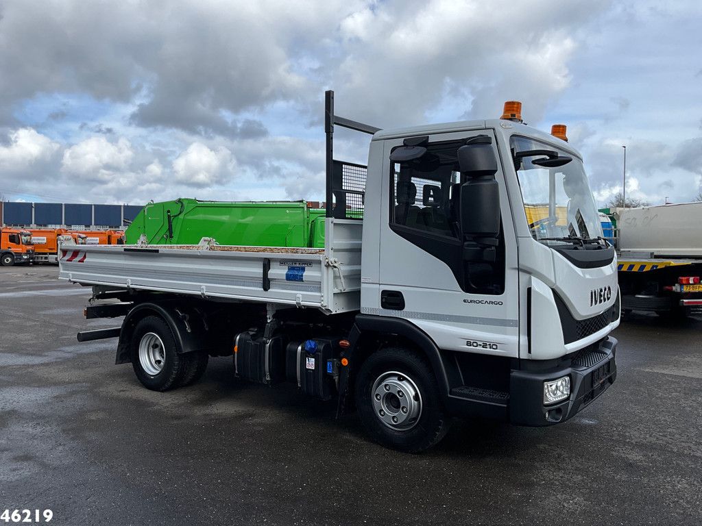 Iveco Eurocargo ML80E21K Meiller 4m³ kipper Just 14.241 km!