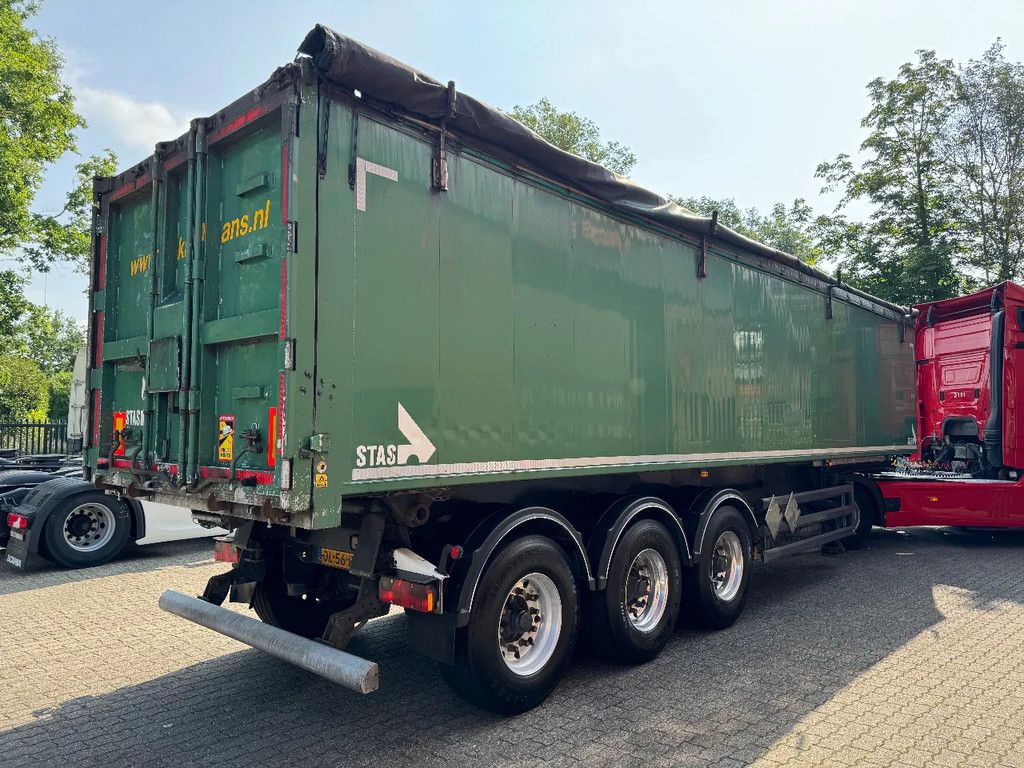 Stas S300CX 50m3 Vol alu Klep/Deuren Liftachse SAF Scheibenbremsen