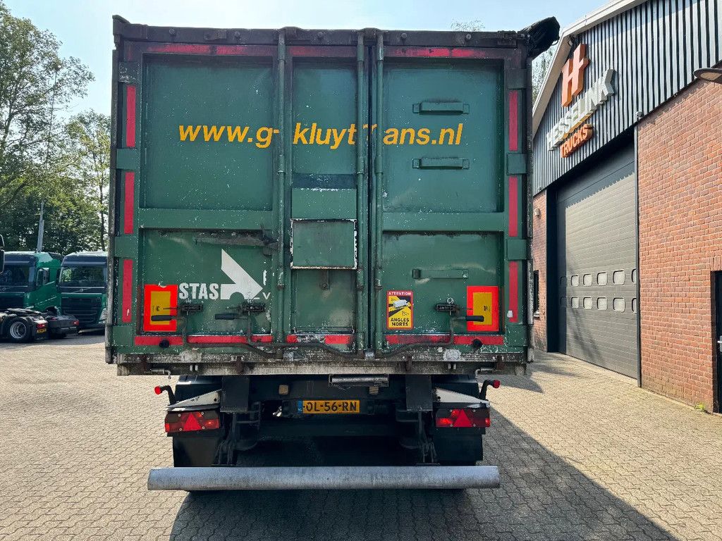 Stas S300CX 50m3 Vol alu Klep/Deuren Liftachse SAF Scheibenbremsen