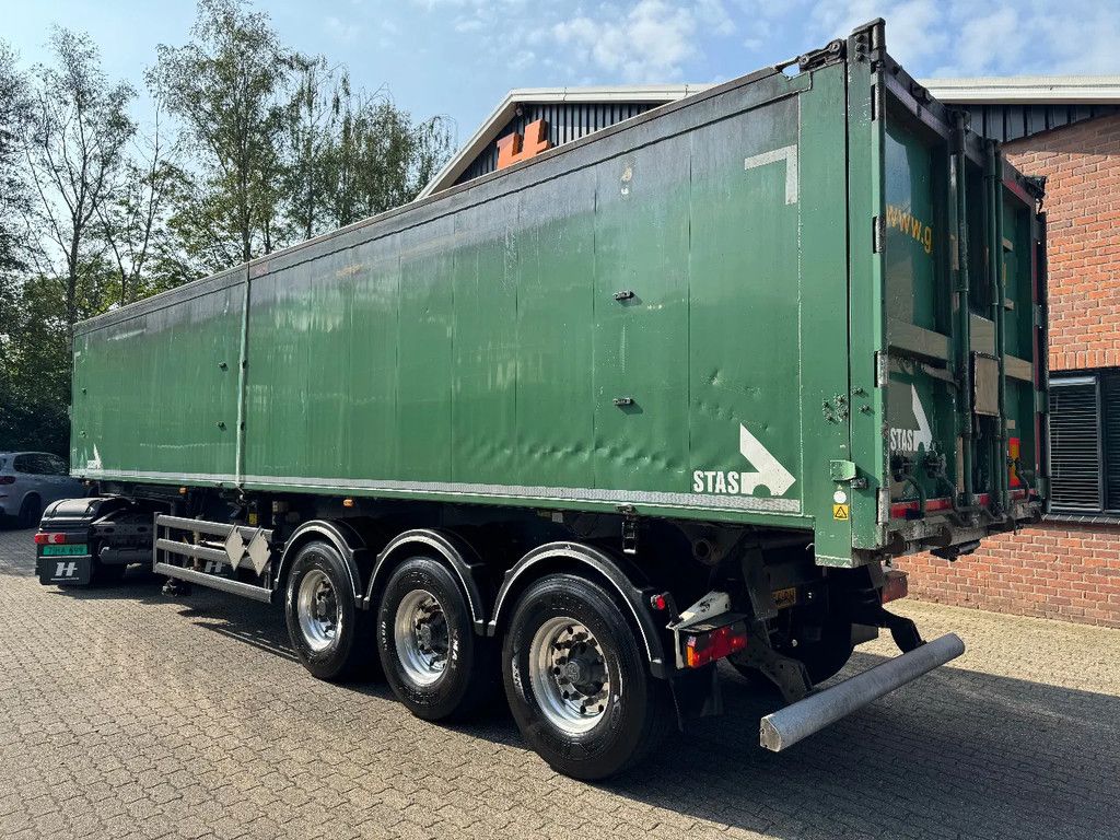 Stas S300CX 50m3 Vol alu Klep/Deuren Liftachse SAF Scheibenbremsen