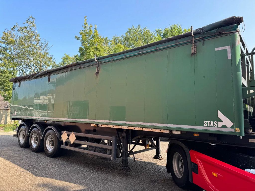 Stas S300CX 50m3 Vol alu Klep/Deuren Liftachse SAF Scheibenbremsen