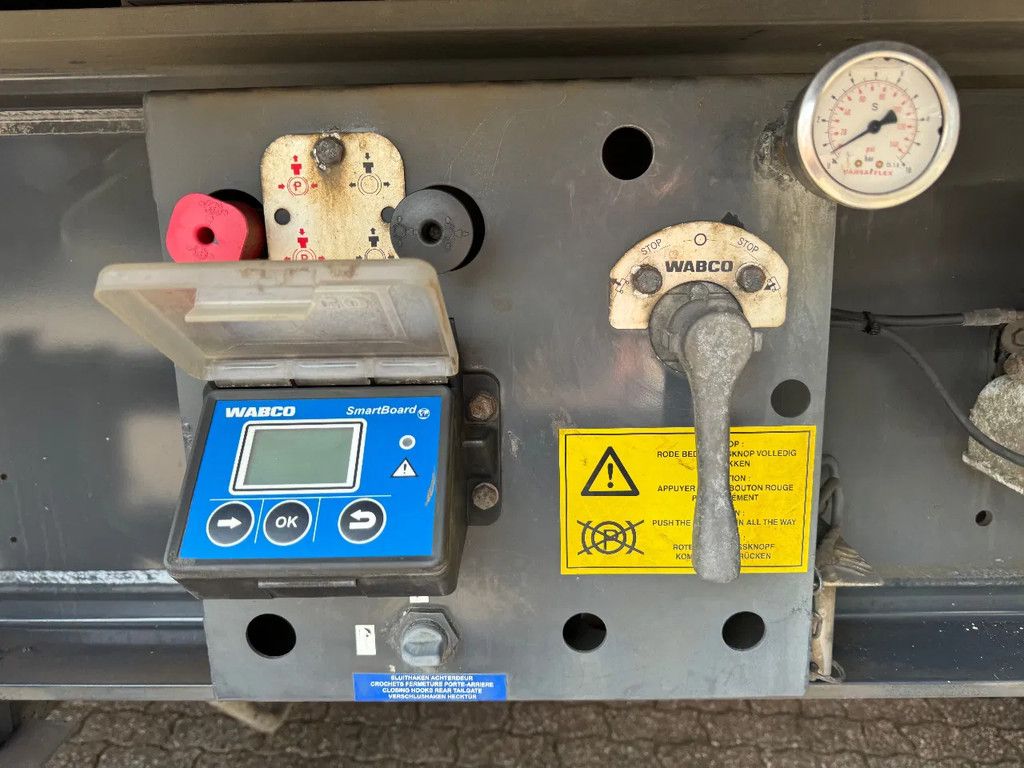 Stas S300CX 50m3 Vol alu Klep/Deuren Liftachse SAF Scheibenbremsen