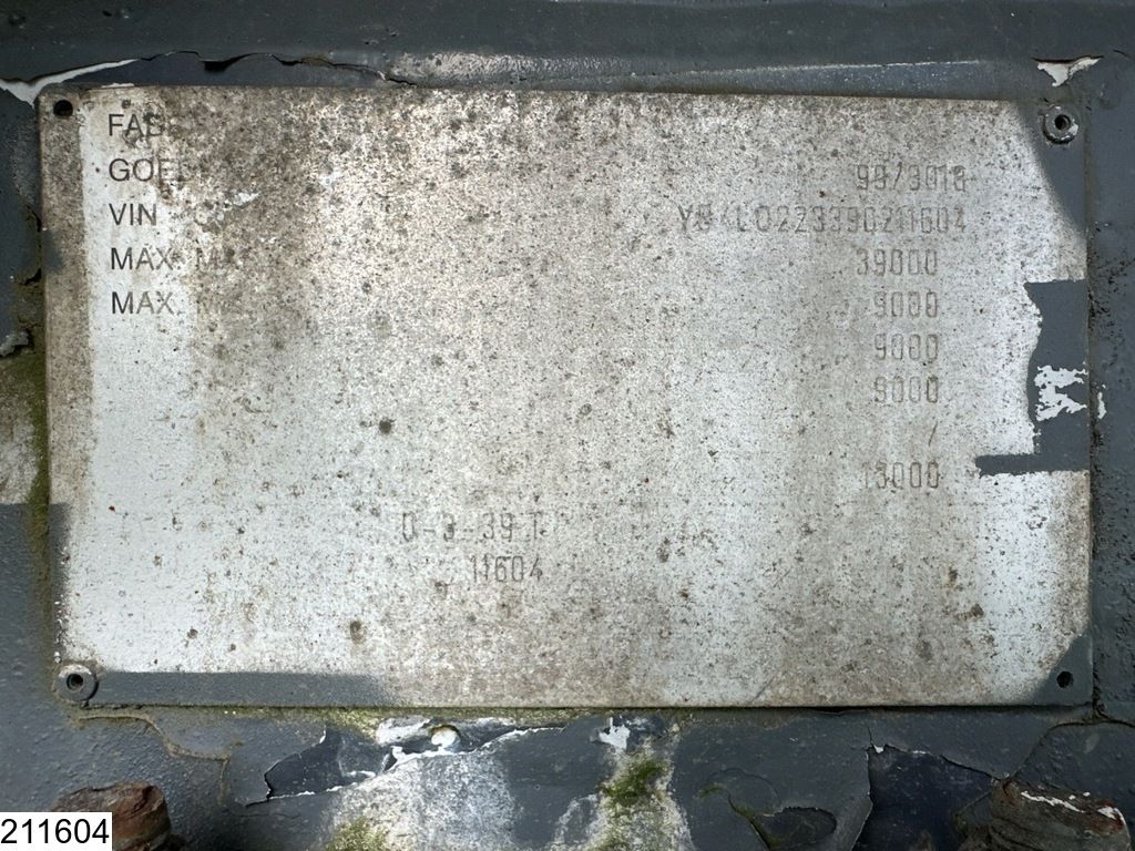 LAG Fuel Fuel tank, 42,000 liters, 5 comp