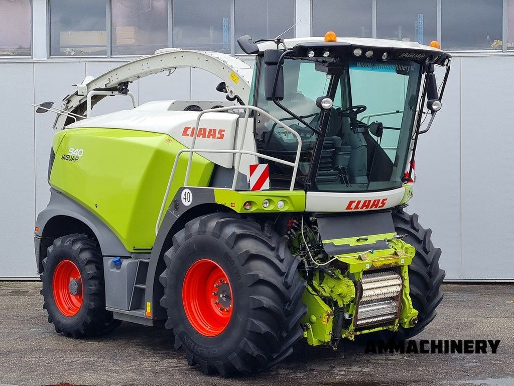 Claas Jaguar 940 shredlage, NIR sensor, dual header drive