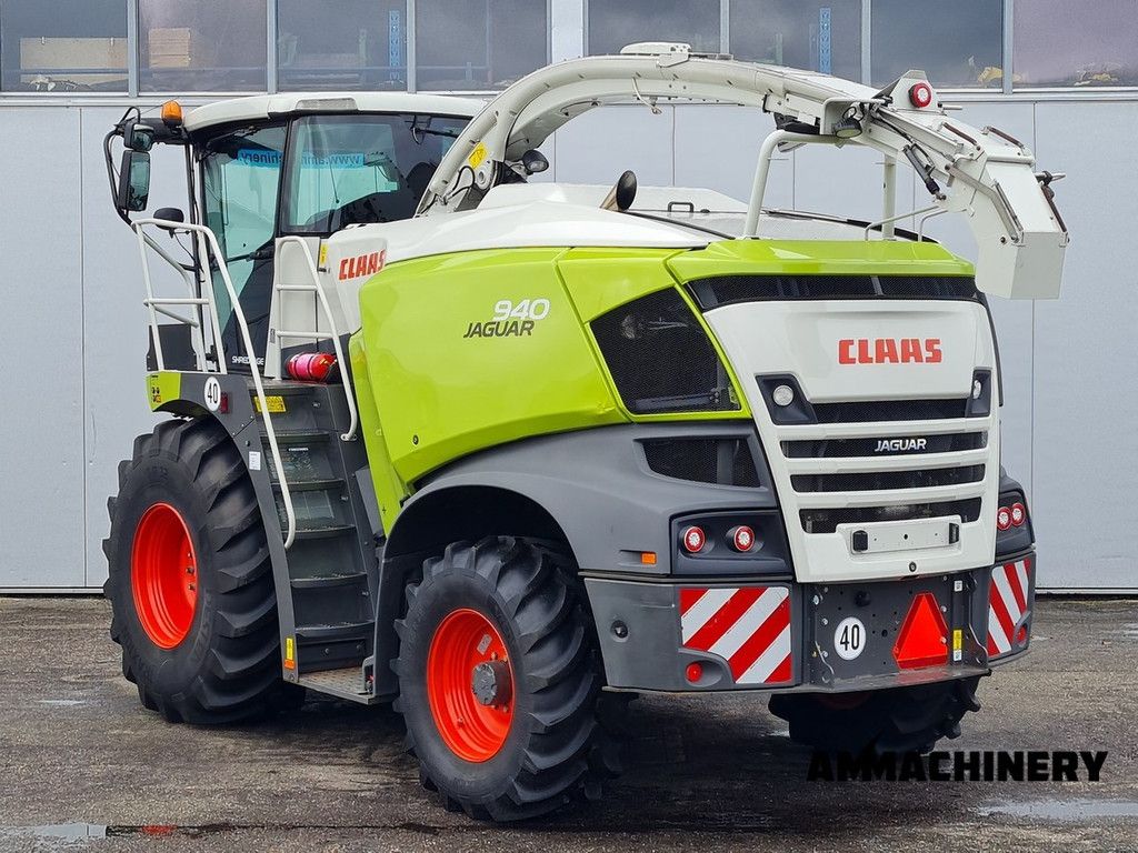 Claas Jaguar 940 shredlage, NIR sensor, dual header drive
