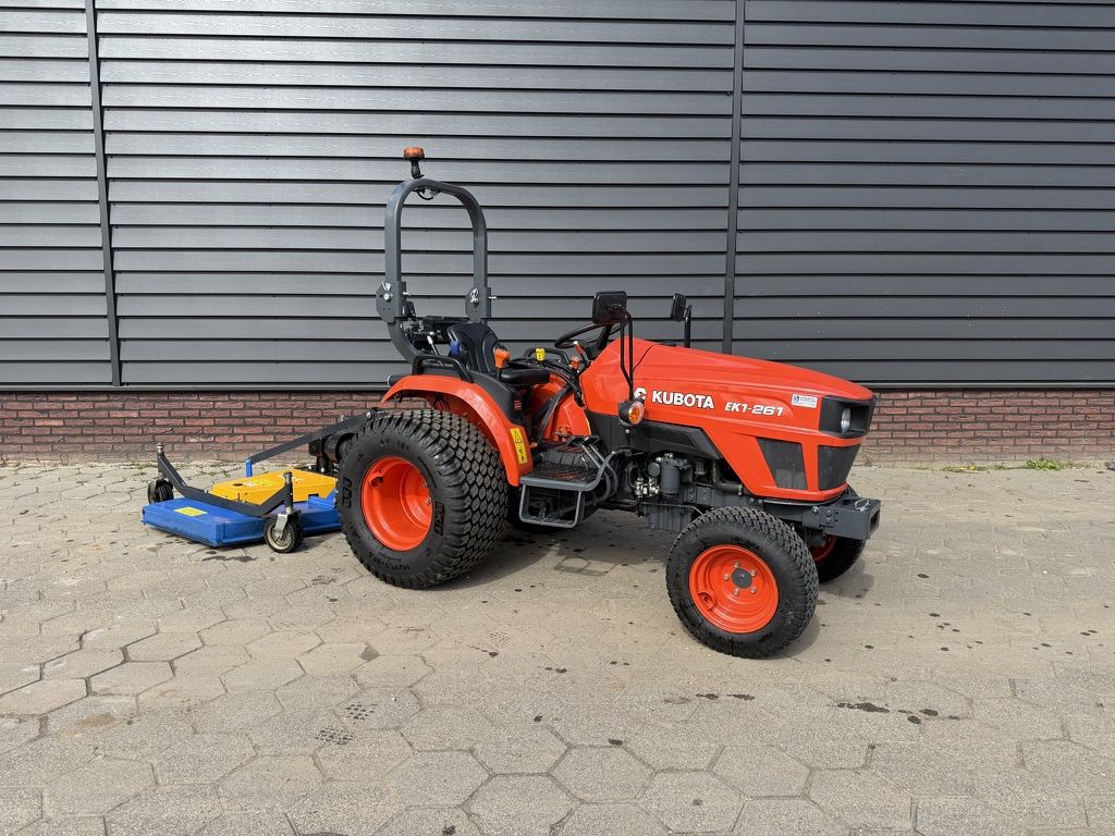 Kubota EK1261 DT minitractor incl cirkelmaaier 180 BJ 2023