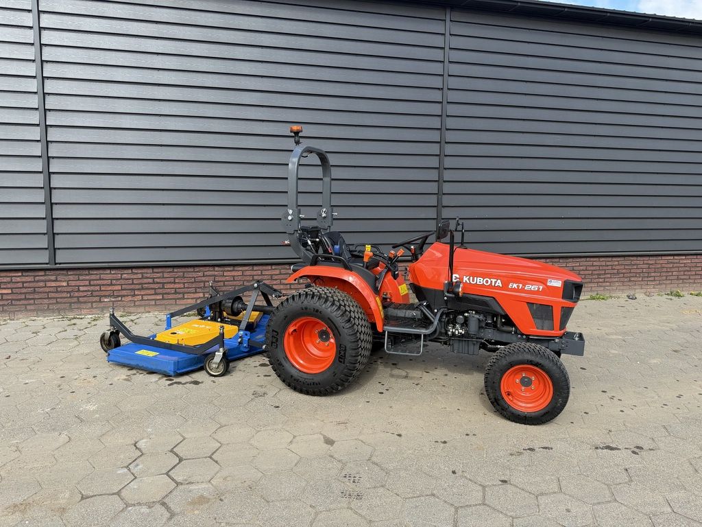 Kubota EK1261 DT minitractor incl cirkelmaaier 180 BJ 2023