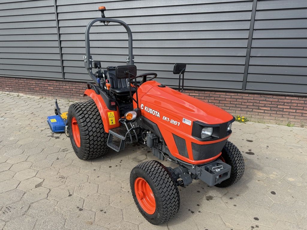 Kubota EK1261 DT minitractor incl cirkelmaaier 180 BJ 2023