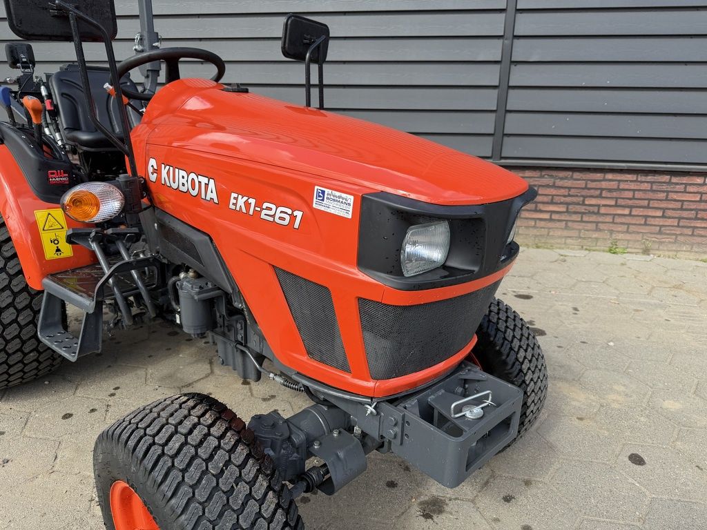 Kubota EK1261 DT minitractor incl cirkelmaaier 180 BJ 2023