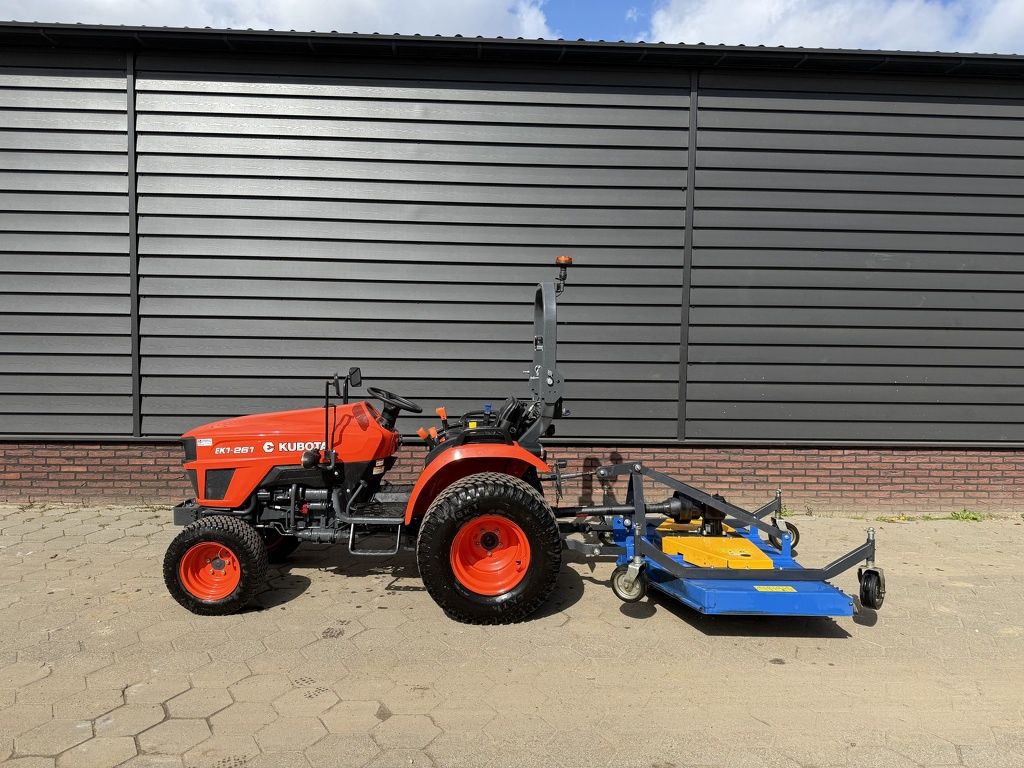 Kubota EK1261 DT minitractor incl cirkelmaaier 180 BJ 2023
