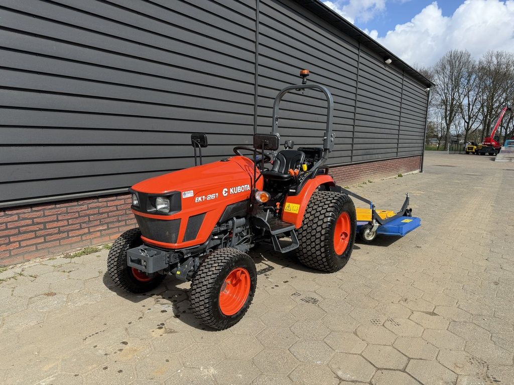 Kubota EK1261 DT minitractor incl cirkelmaaier 180 BJ 2023