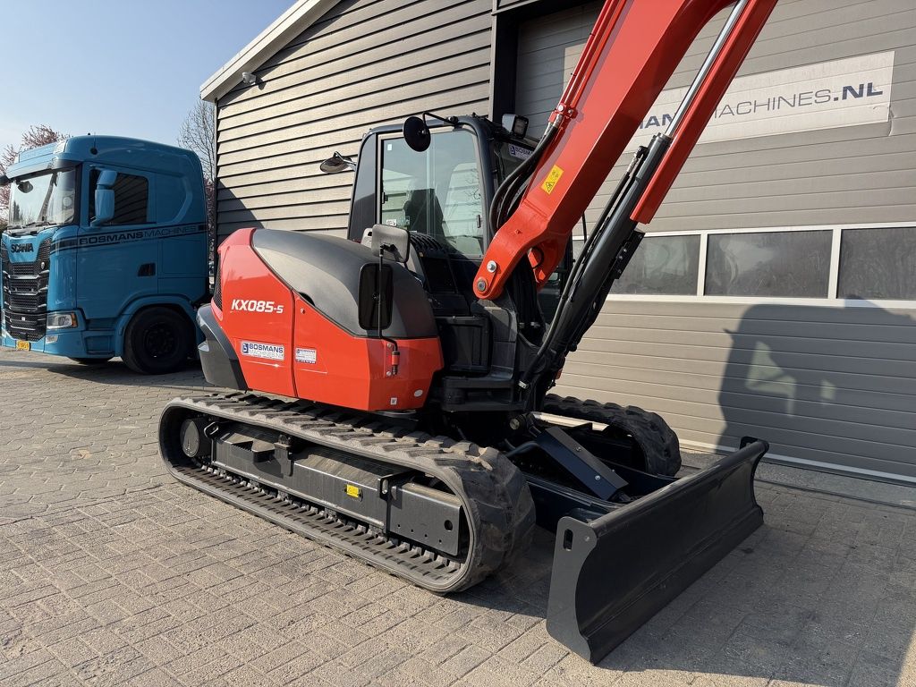 Kubota KX085-5 rupsgraafmachine NIEUW €1350 LEASE