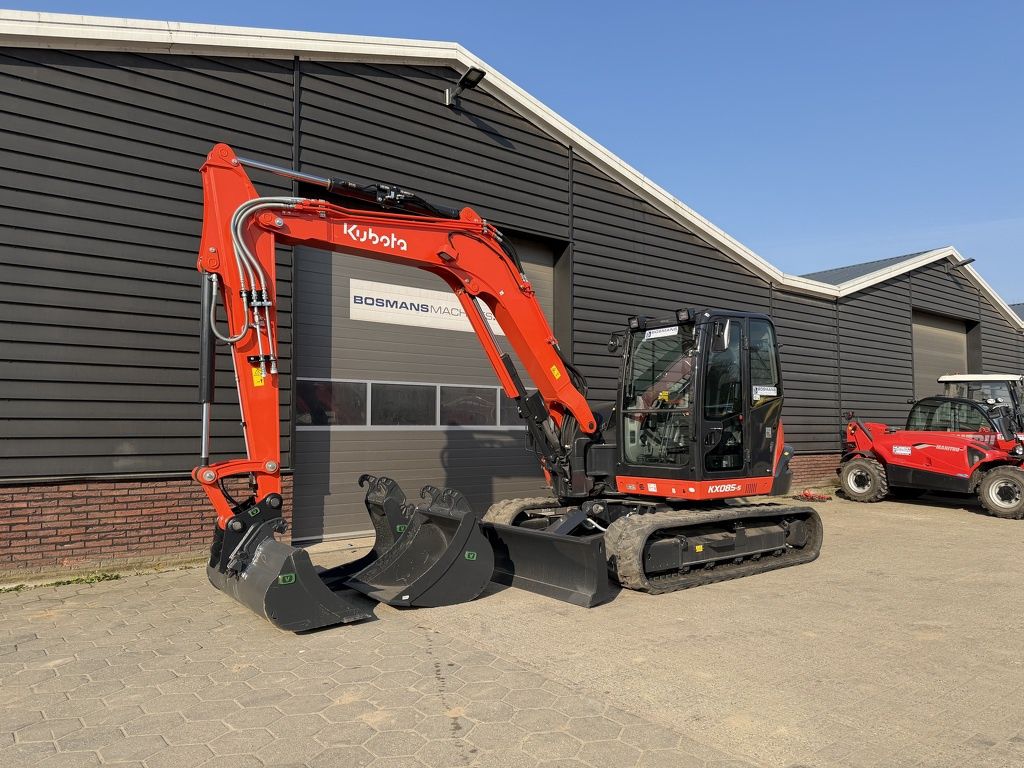 Kubota KX085-5 rupsgraafmachine NIEUW €1350 LEASE