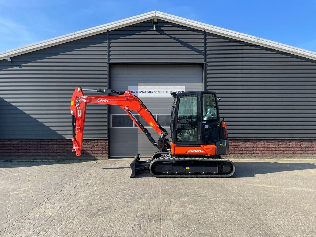 Kubota KX060 HI AIRCO minigraver NIEUW €999 LEASE