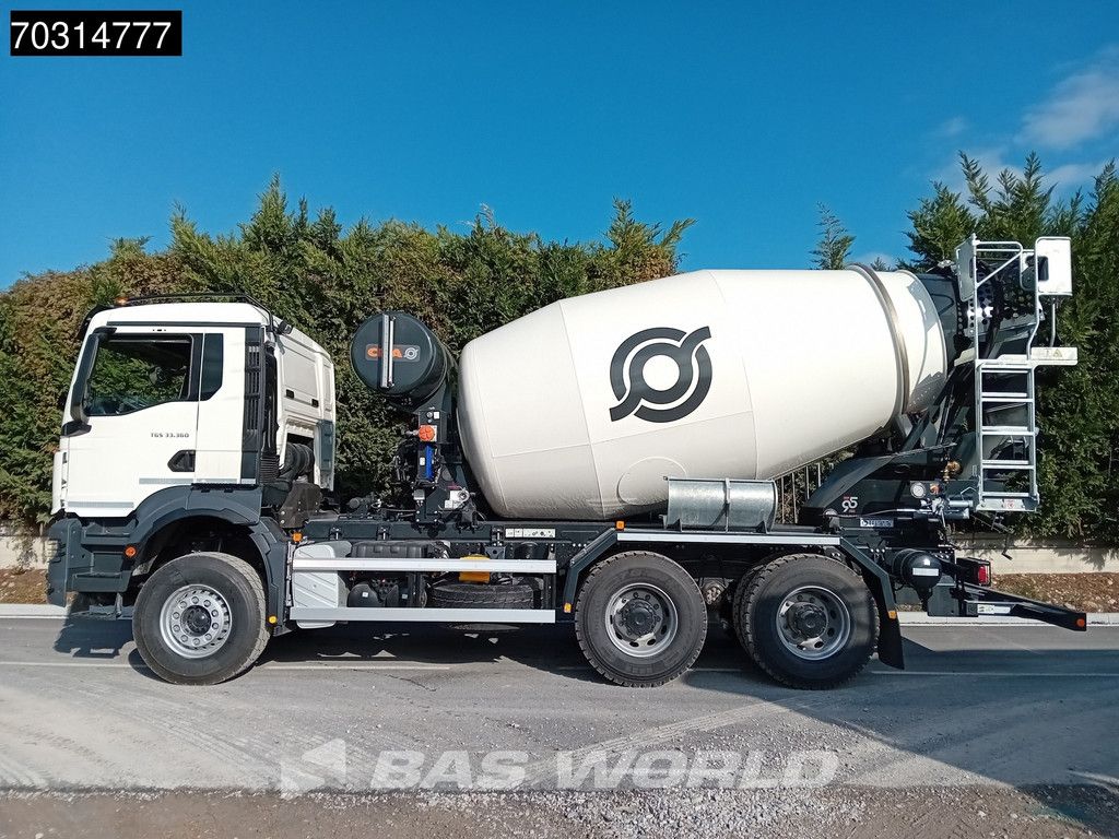 MAN TGS 33.360 6X4 NEW CIFA 8m3 mixer Steelsuspension Big-Axle Automatic Euro 2