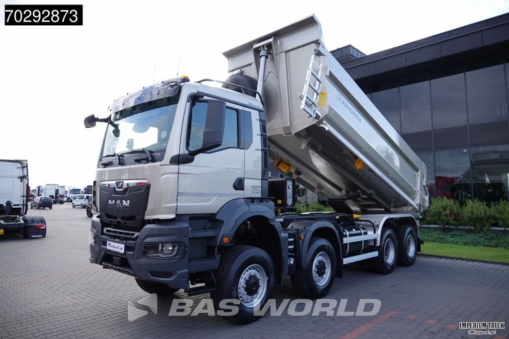 MAN TGS TGS 41.480 8X6 NEW! 21m3 KH Kipper Hardox Steel suspension Big-Axle Euro 6