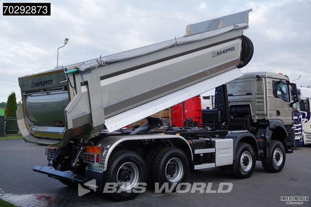 MAN TGS TGS 41.480 8X6 NEW! 21m3 KH Kipper Hardox Steel suspension Big-Axle Euro 6