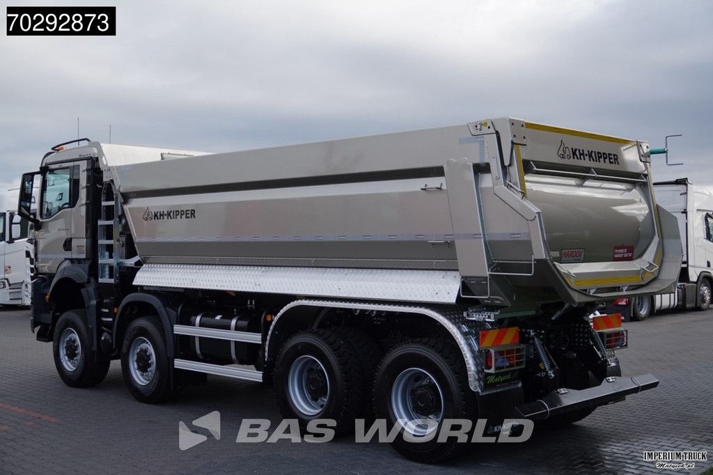 MAN TGS TGS 41.480 8X6 NEW! 21m3 KH Kipper Hardox Steel suspension Big-Axle Euro 6
