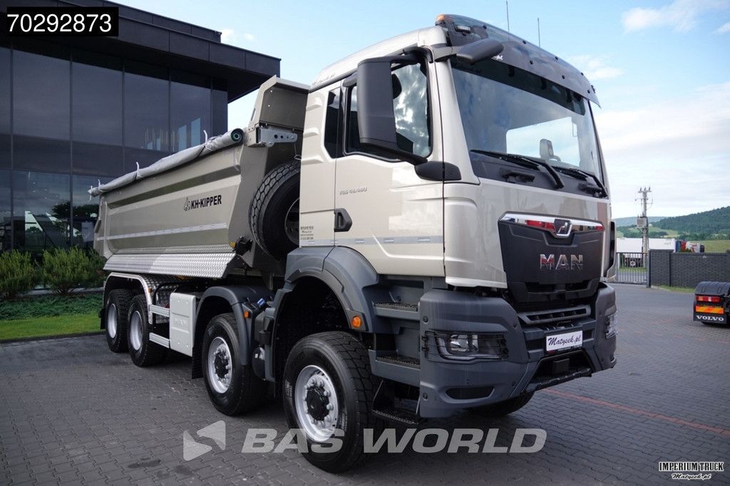 MAN TGS TGS 41.480 8X6 NEW! 21m3 KH Kipper Hardox Steel suspension Big-Axle Euro 6