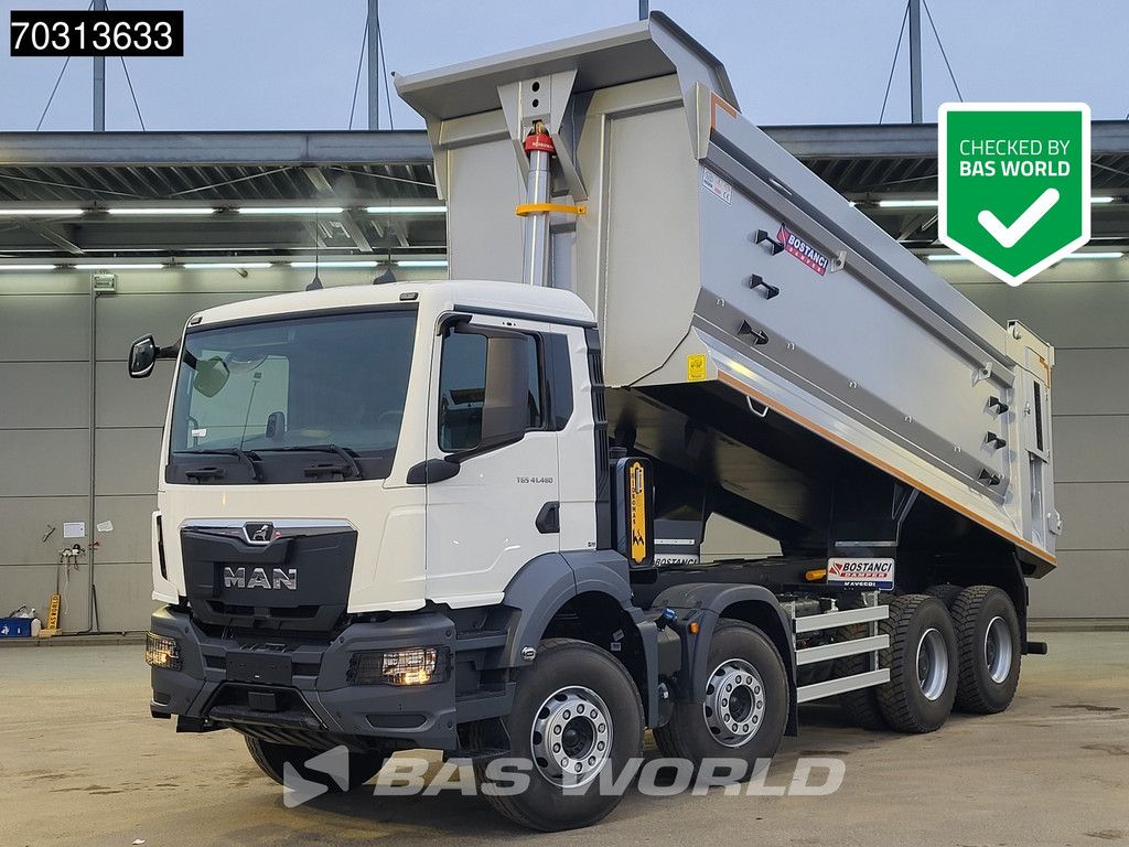 MAN TGS 41.480 8X4 NEW! 26m3 Tipper Full Steel suspension Big-Axle Euro 6