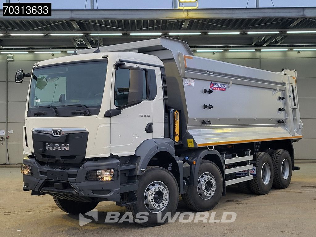 MAN TGS 41.480 8X4 NEW! 26m3 Tipper Full Steel suspension Big-Axle Euro 6