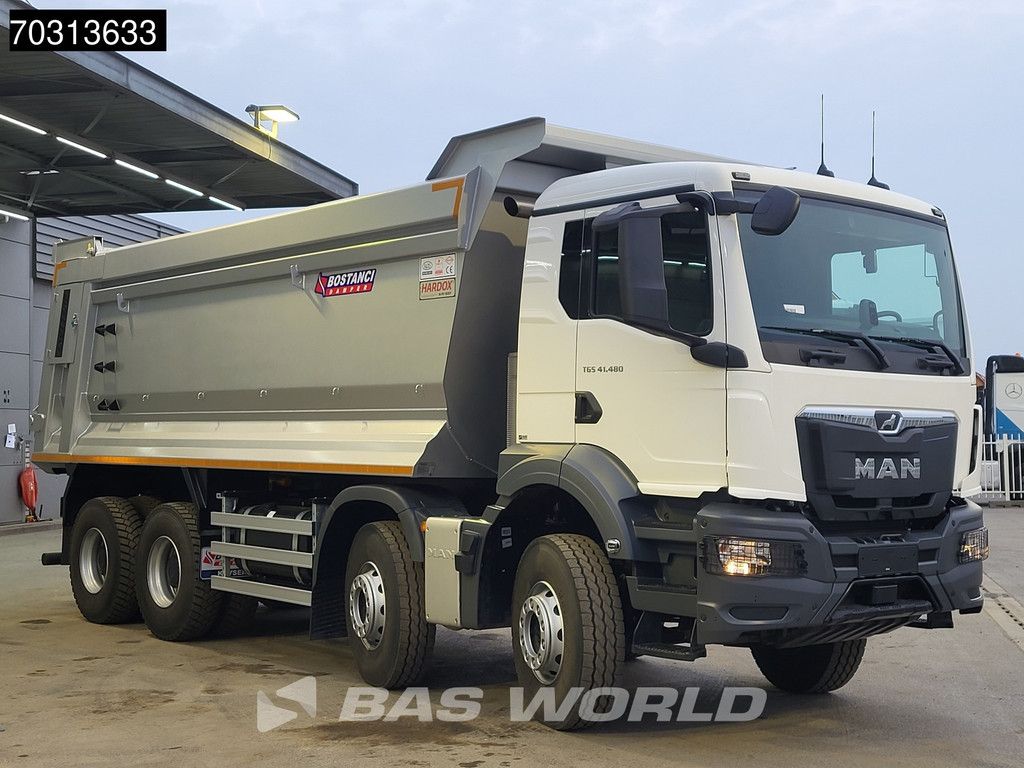 MAN TGS 41.480 8X4 NEW! 26m3 Tipper Full Steel suspension Big-Axle Euro 6