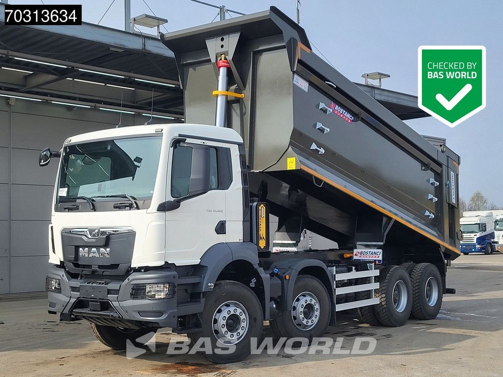 MAN TGS 41.480 8X4 NEW! 26m3 Tipper Full Steel suspension Big-Axle Euro 6