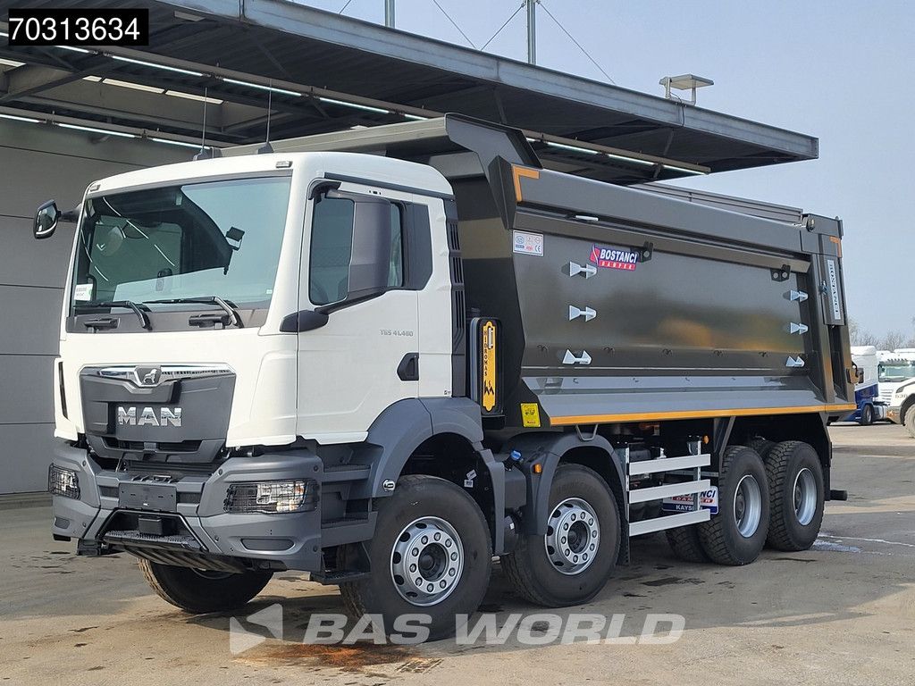 MAN TGS 41.480 8X4 NEW! 26m3 Tipper Full Steel suspension Big-Axle Euro 6
