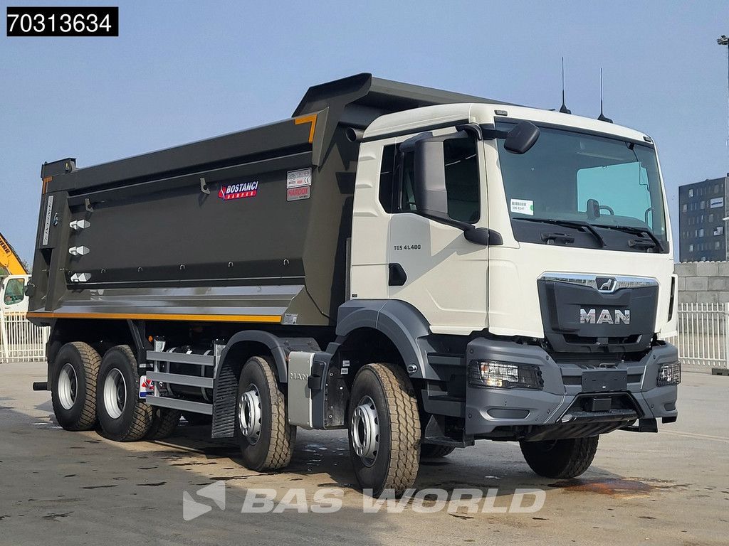MAN TGS 41.480 8X4 NEW! 26m3 Tipper Full Steel suspension Big-Axle Euro 6