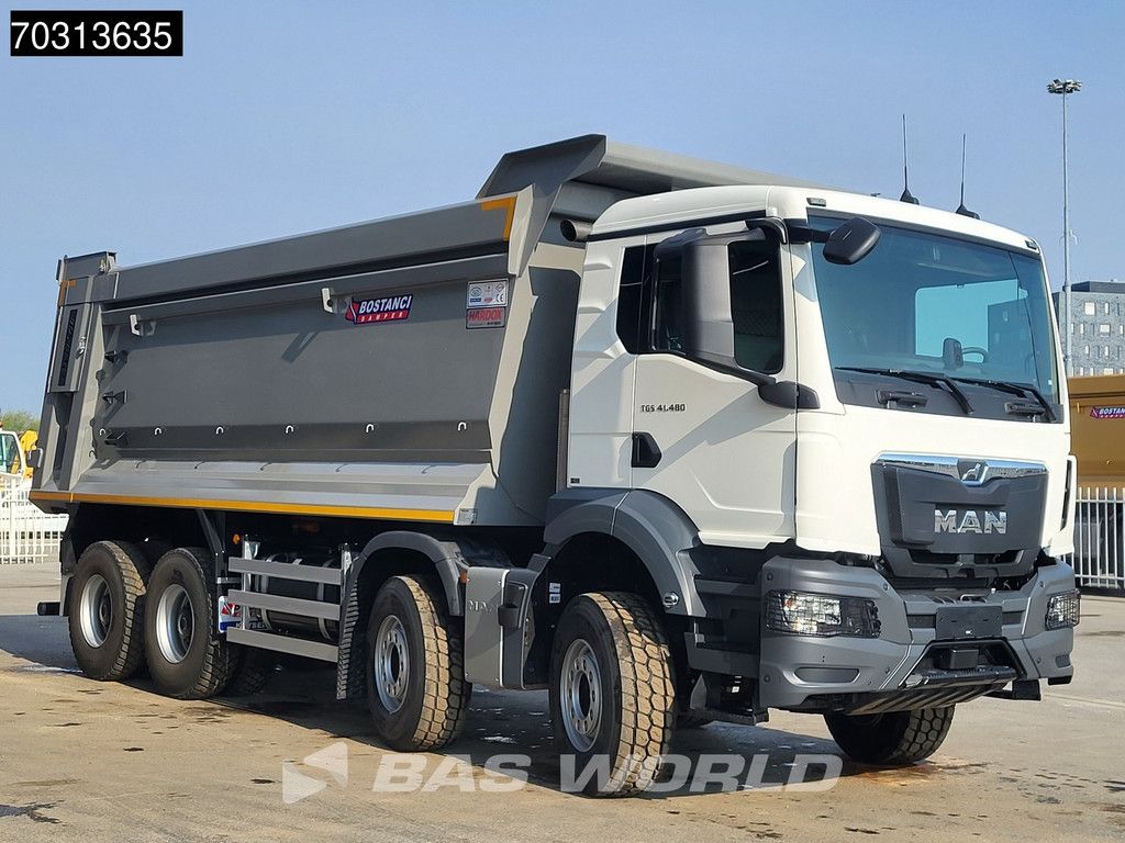 MAN TGS 41.480 8X4 NEW! 26m3 Tipper Full Steel Big-Axle Euro 6