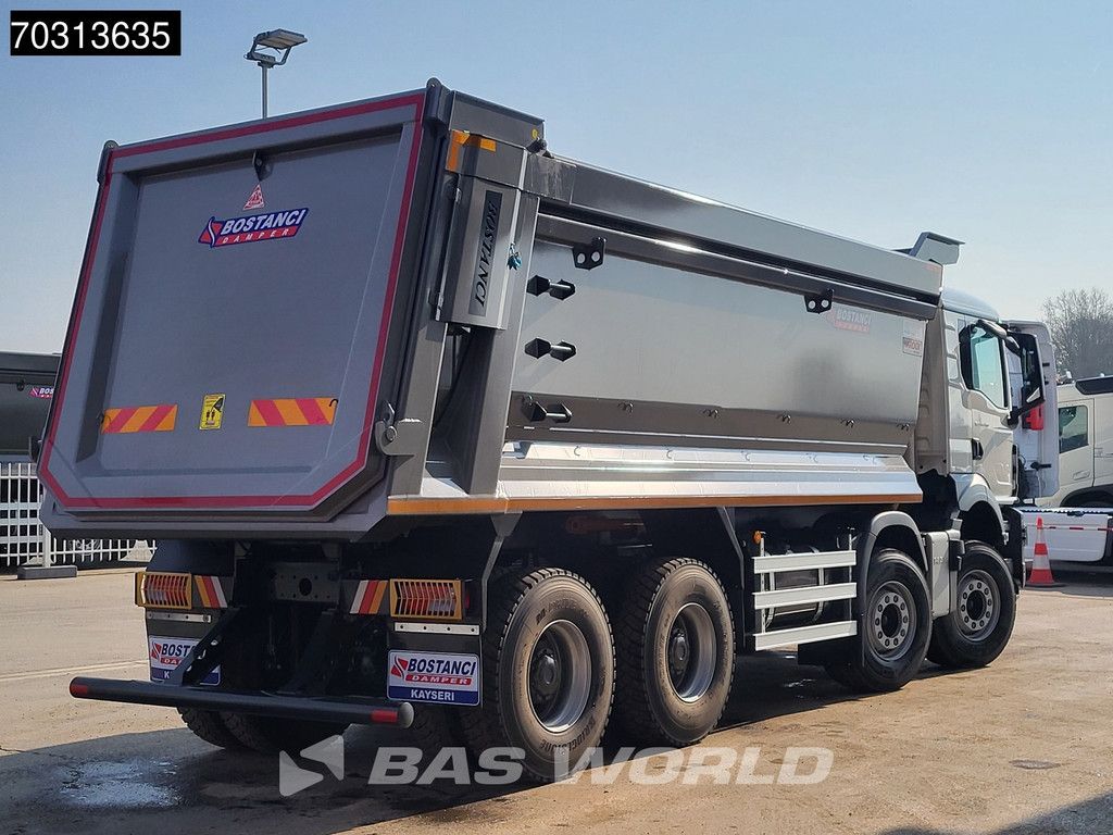 MAN TGS 41.480 8X4 NEW! 26m3 Tipper Full Steel Big-Axle Euro 6