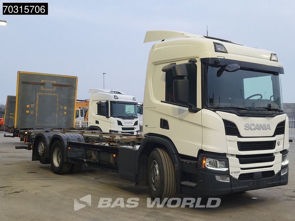 Scania P P500 6X2 2500kg Ladebordwand Lift+steering axle Automatic Retarder Air suspension Euro 6