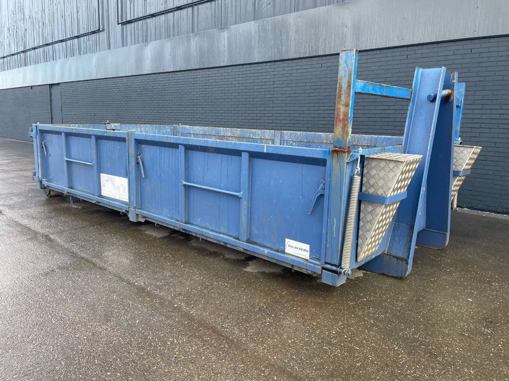 Overige Haakcontainer Clijsters 4 zijkleppen , oprijrampjes Zeer mooie Container !