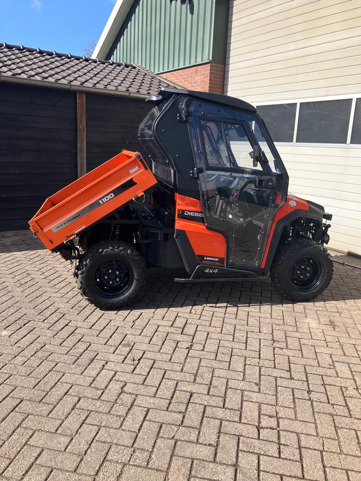 Linhai UTV ATV 1100 diesel met cabine