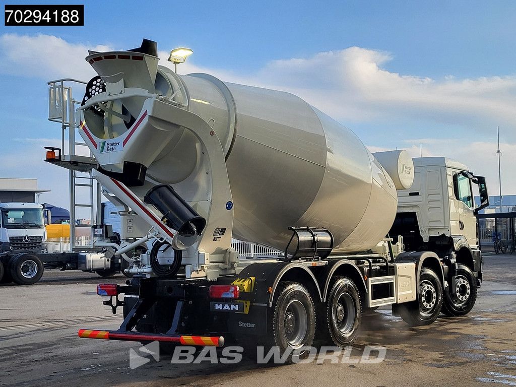 MAN TGX 41.440 8X4 NEW! 12m3 Stetter Mixer Big-Axle Steelsuspension Automatic Euro 6
