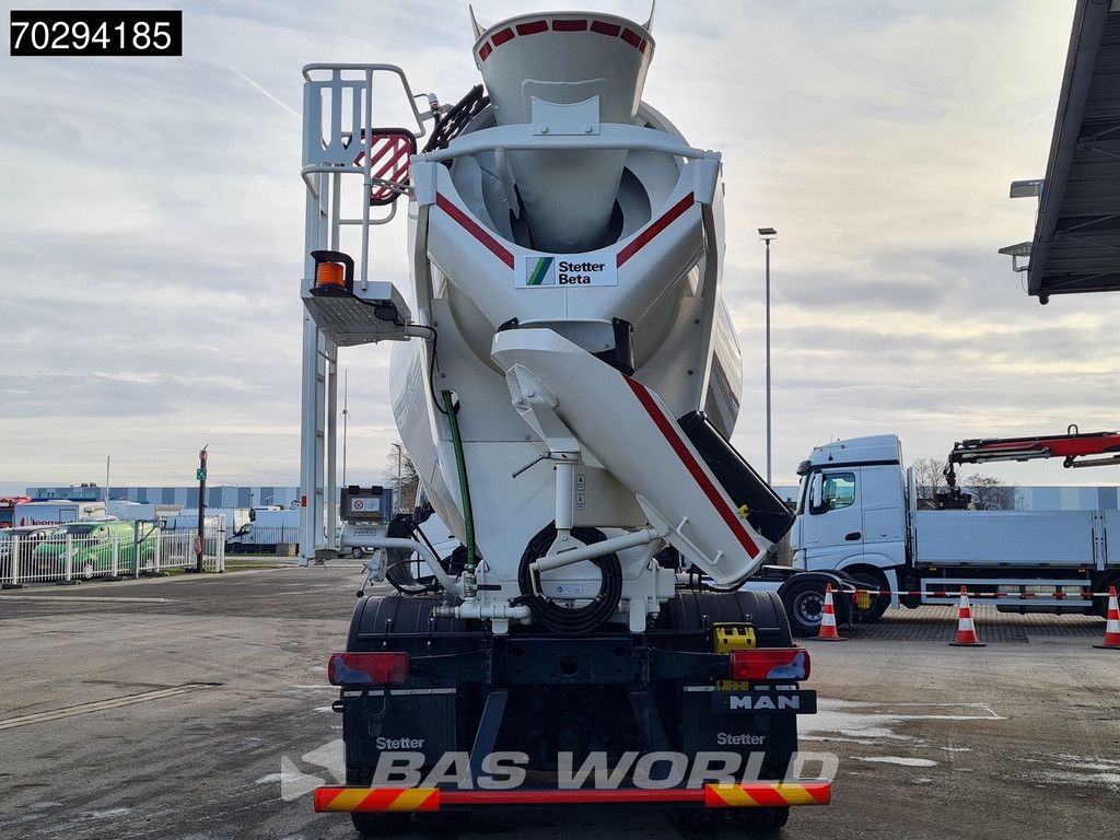 MAN TGX 41.480 8X4 NEW! 12m3 Stetter Mixer Big-Axle Steelsuspension Automatic Euro 6