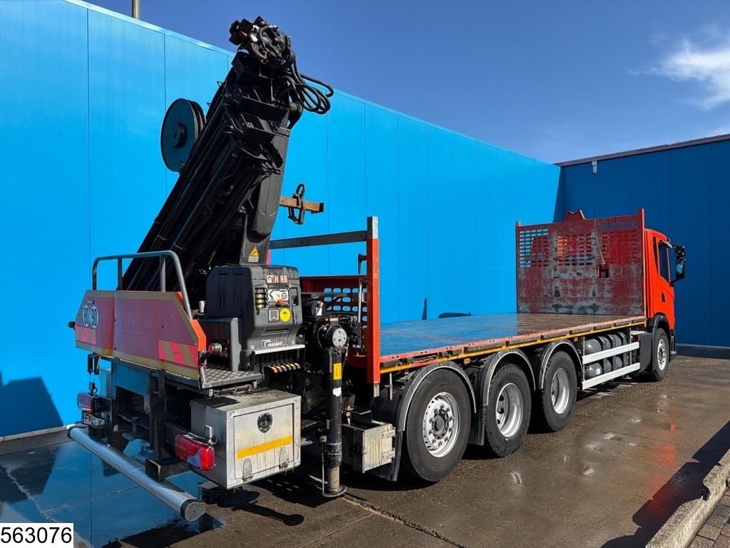 Scania G 410 EURO 6d, CNG, Retarder, Hiab, Remote