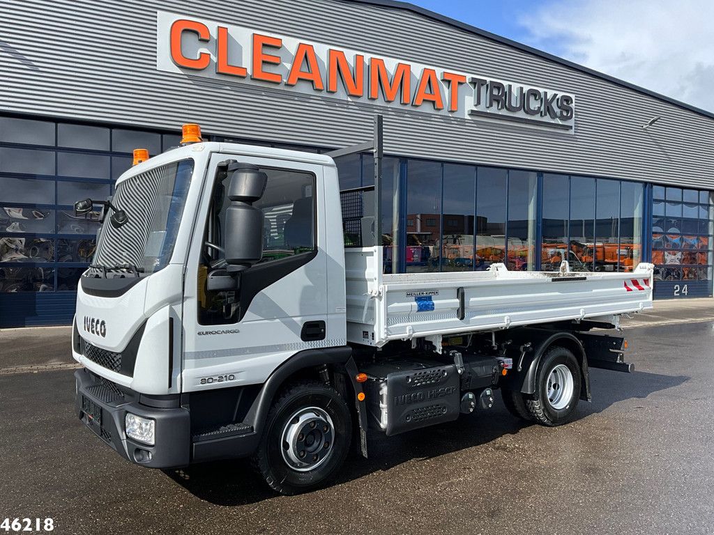 Iveco Eurocargo ML80E21K Meiller 4m³ kipper Just 9.053 km!