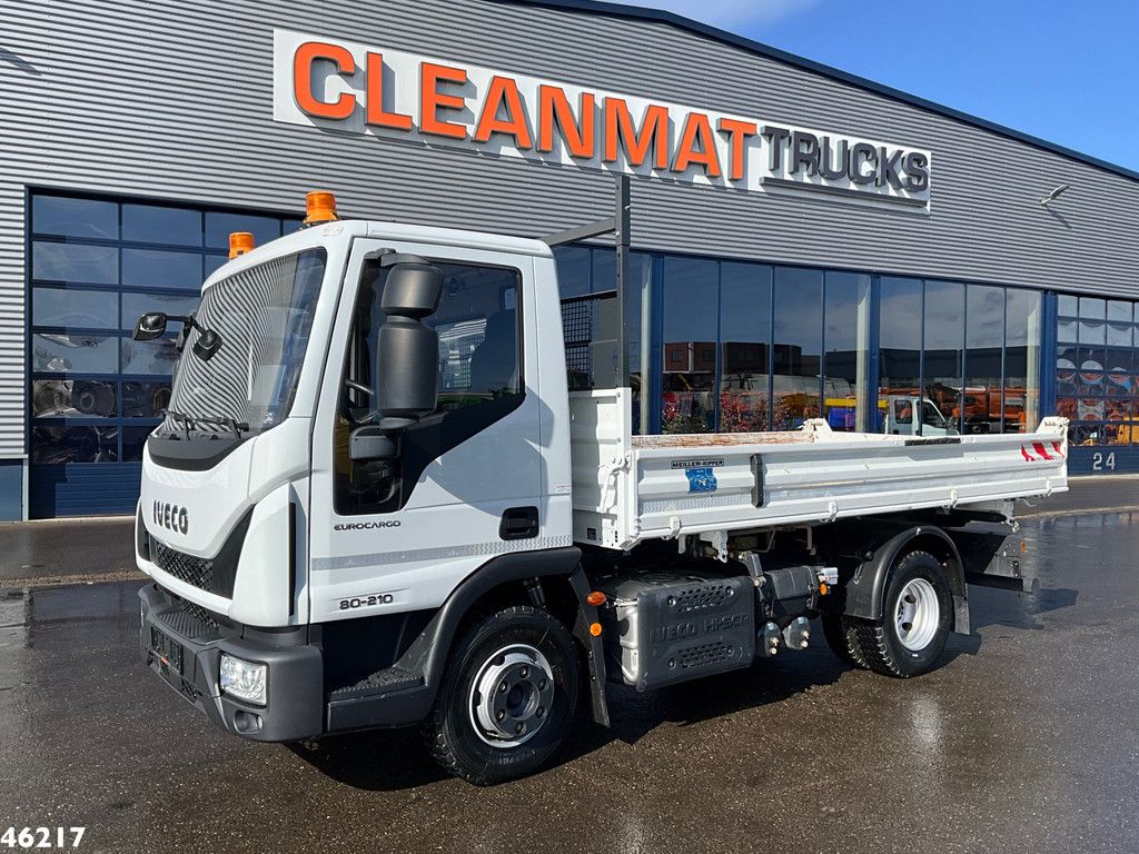 Iveco Eurocargo ML80E21K Meiller 4m³ kipper Just 8.756 km!