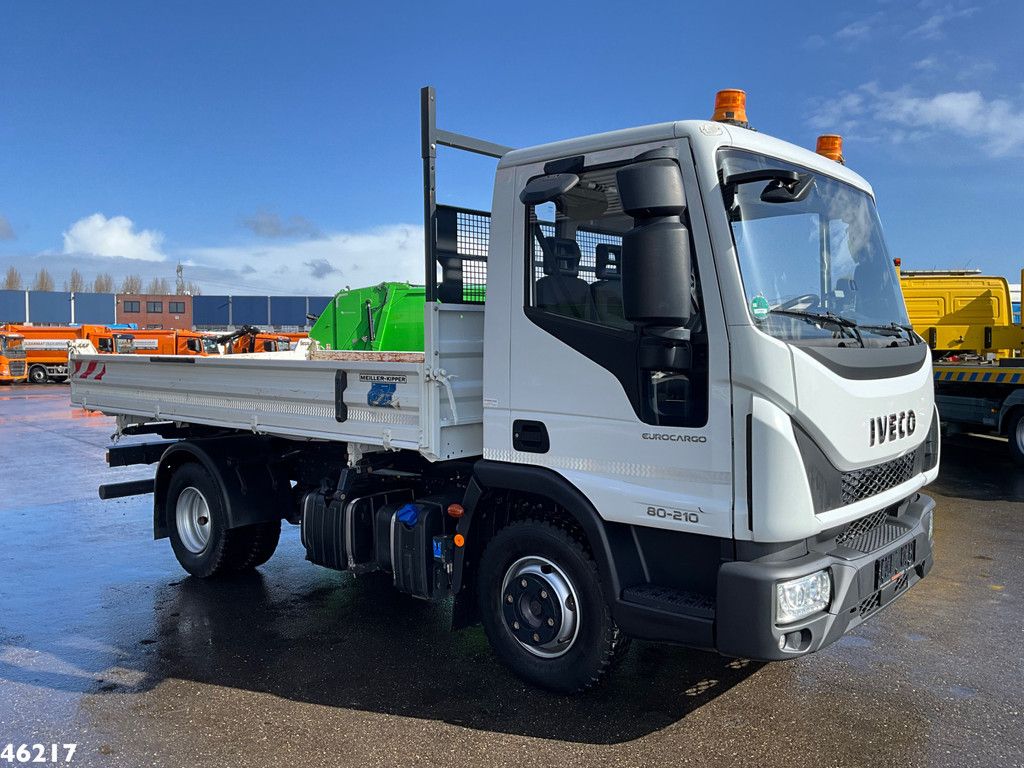 Iveco Eurocargo ML80E21K Meiller 4m³ kipper Just 8.756 km!