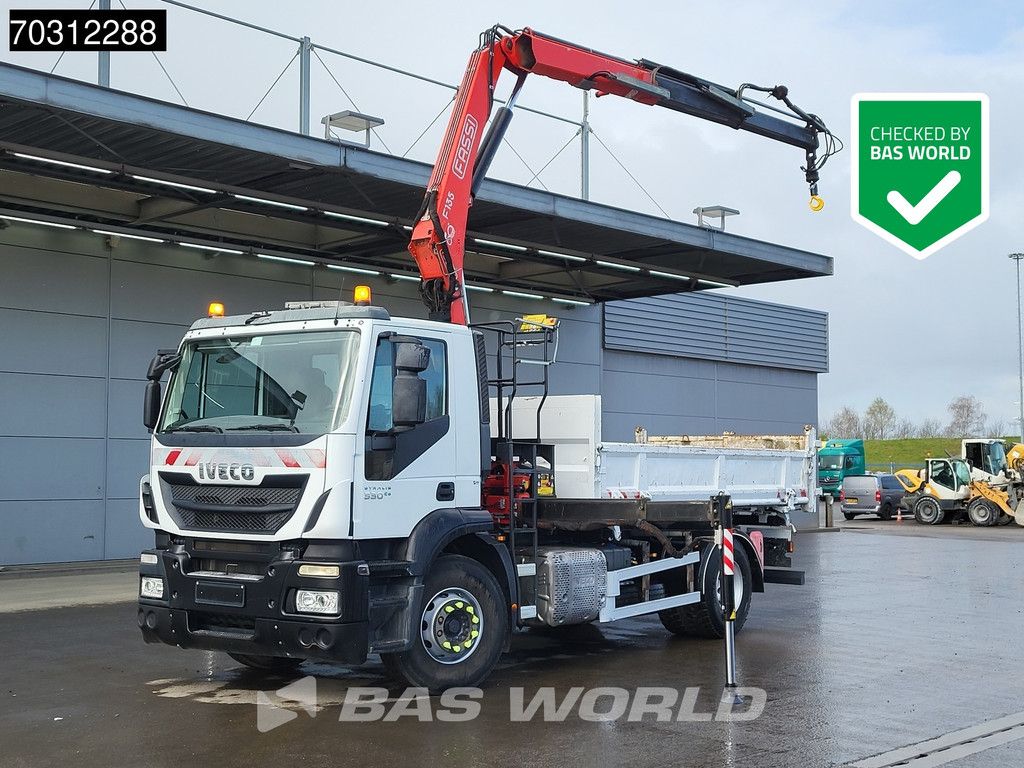 Iveco Stralis 330 4X2 Fassi F135A.0.22 E-Active Kran Crane Steelsuspension Automatic Euro 6