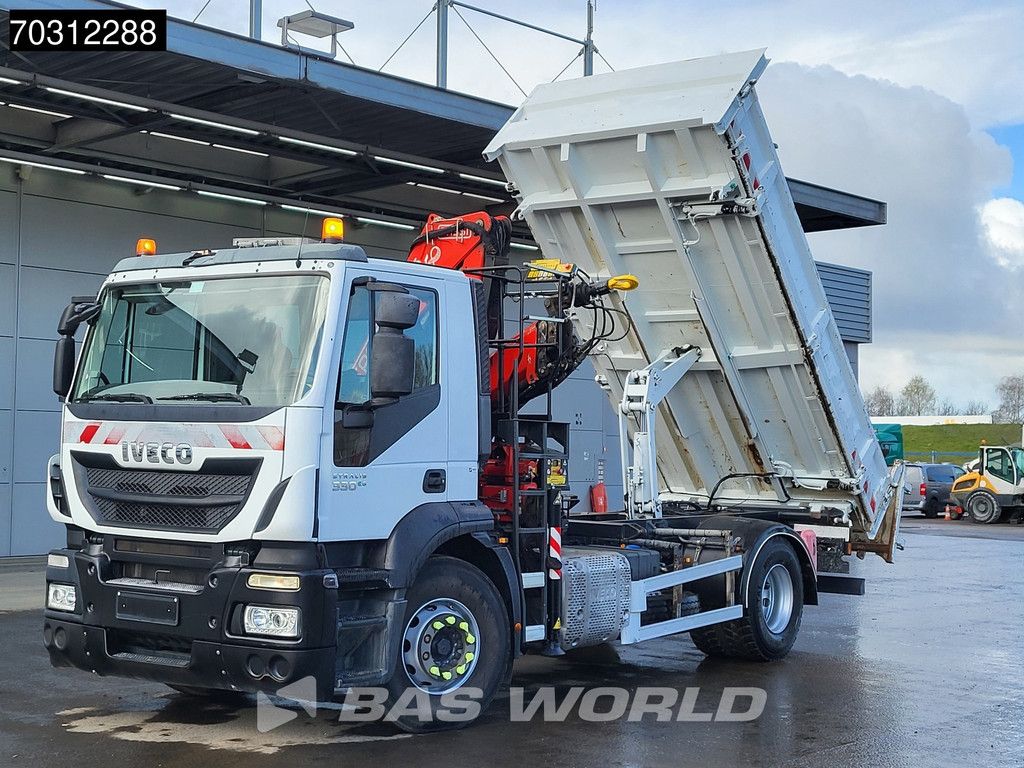 Iveco Stralis 330 4X2 Fassi F135A.0.22 E-Active Kran Crane Steelsuspension Automatic Euro 6